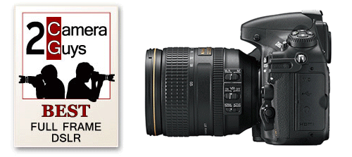Nikon D800 2CG Award Best Full Frame DSLR