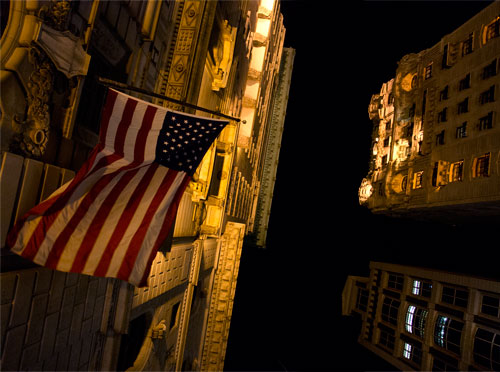 NYC Buildings at Night